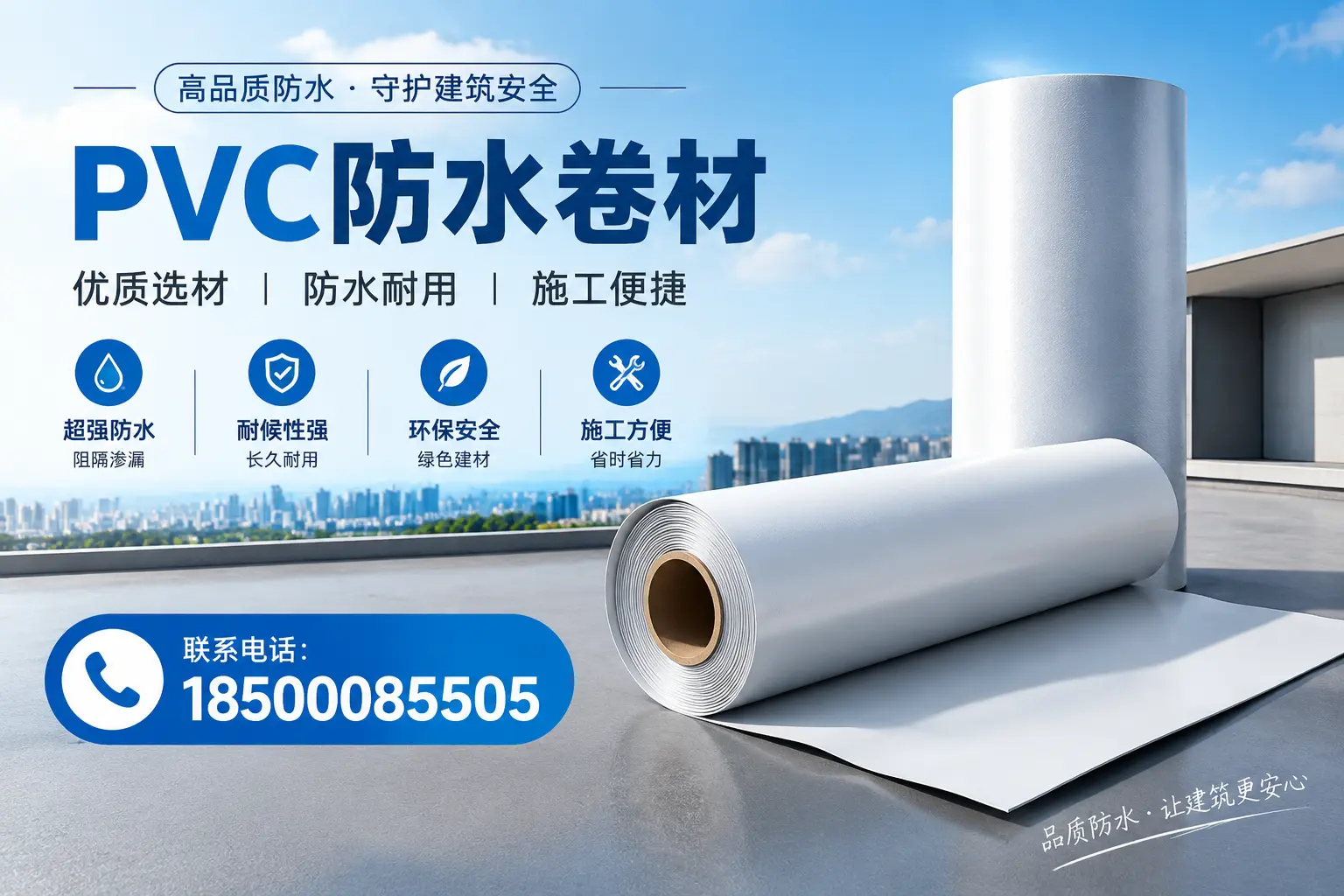 如何评估PVC防水卷材的性价比?吉安消费者必读